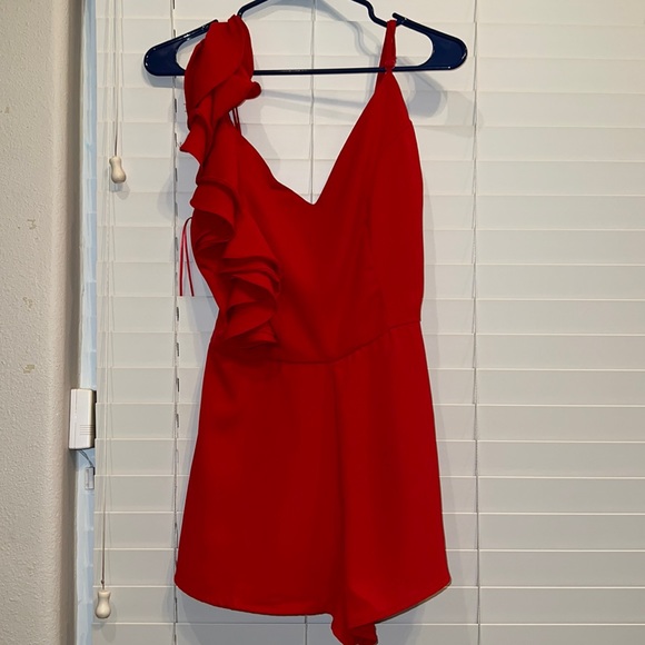 Red Romper - Picture 1 of 4